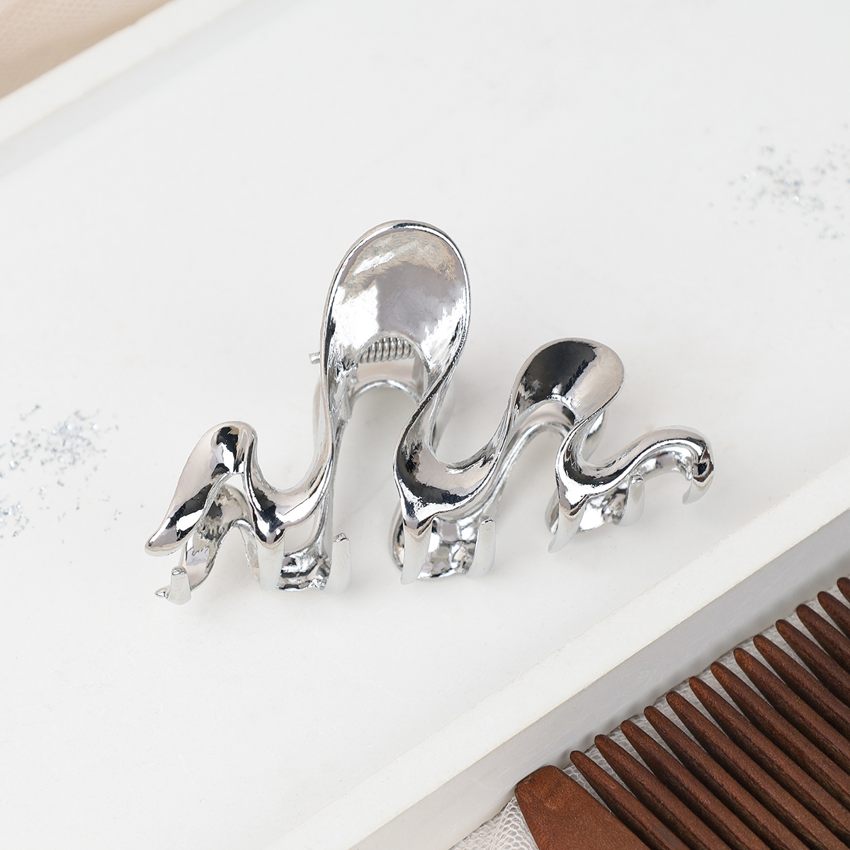 Заколка-краб для волос / XY2415-39 /уп 20/80/металл