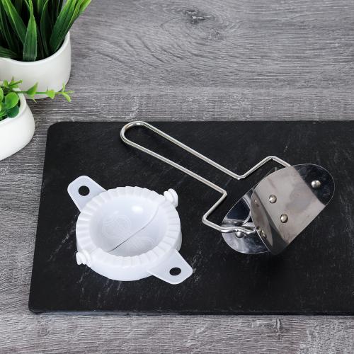 Набор для лепки пельменей и варенников 2 предмета: форма и тесторезка, d=7 см/ F-744/BV-1456 /