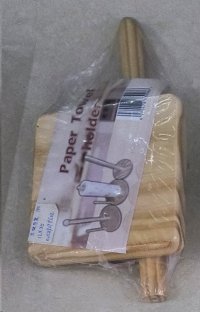 Подставка для бумажных полотенец 12х29 см / P1225 /уп 180/ бамбук