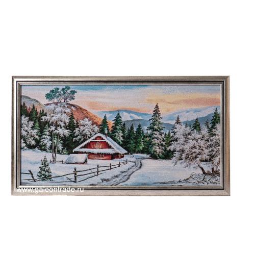 Картина гобелен 30х60 Зимняя сказка SI057 / DL2902 /