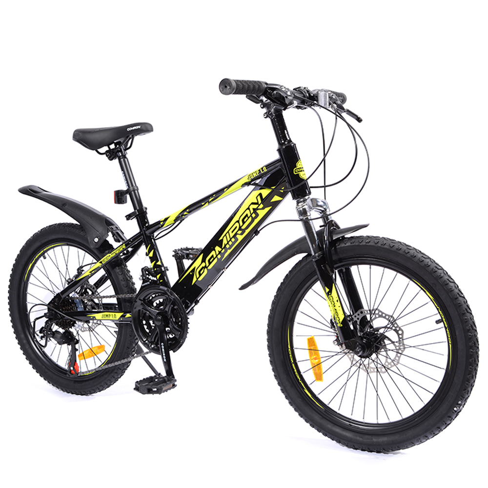 Велосипед 20" рама 12" 21sp GT20MW BY COMIRON JUMP чёрно-жёлтый
