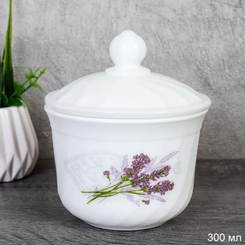 Сахарница 300 мл / SQFTZ40 (7131) /уп 6/48/ Лаванда