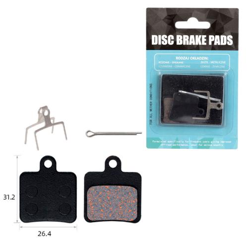 Колодки тормозные полуметаллические TOOPRE TP-11D, сертификат TÜV Rheinland /уп 50/300/