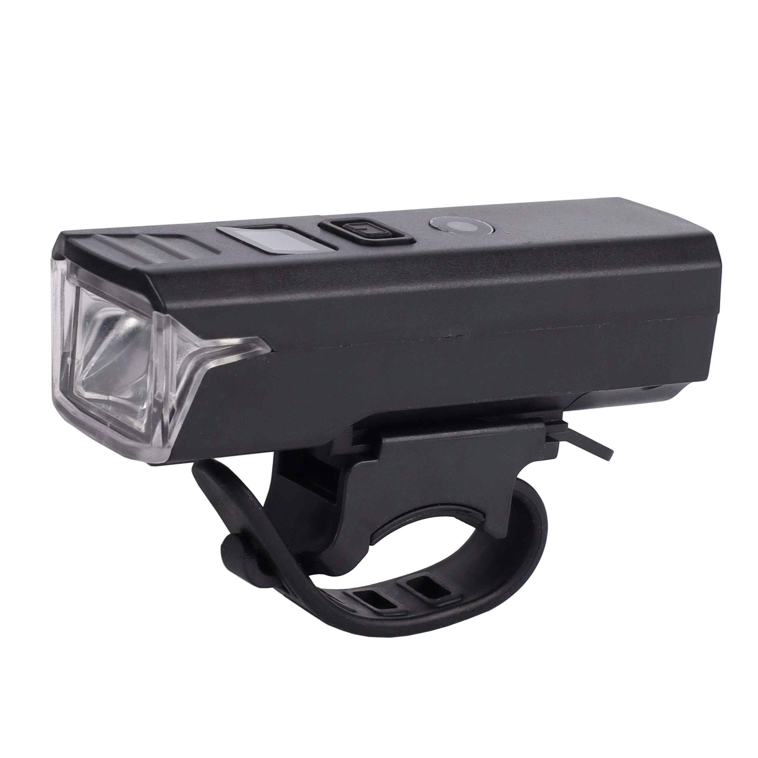 Фонарь передний COMIRON "DIGITAL" корпус: ABS+PC, свет: 30LED, 260lm, 1500 mAh, Type-C, влагозащита IP67 /уп100/