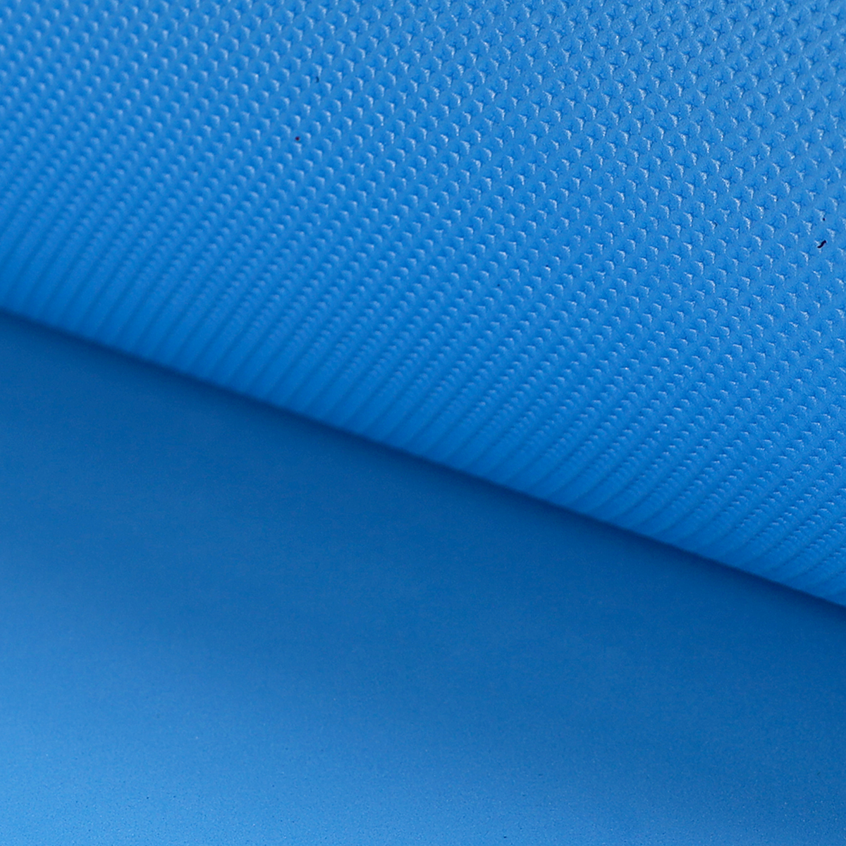 Коврик для йоги и фитнеса спортивный гимнастический EVA 8мм. 173х61х0,8 цвет: голубой / YM-EVA-8B / уп 20