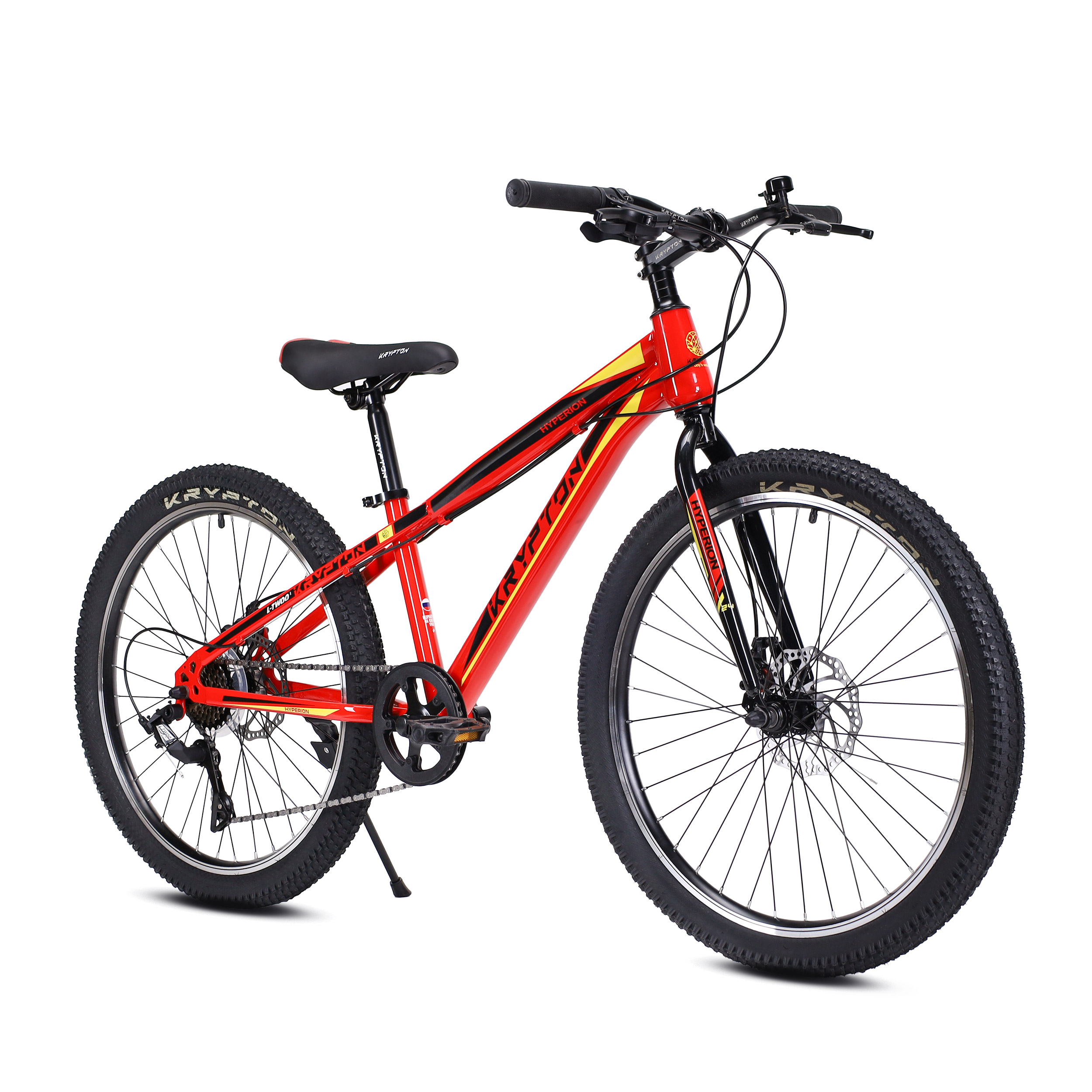 Велосипед 24" Krypton Hyperion ригид KH10R24HF 7sp огненный феррари