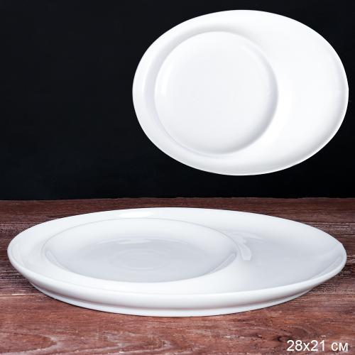 Блюдо-менажница 28х21 см / RG-441 /уп 20/