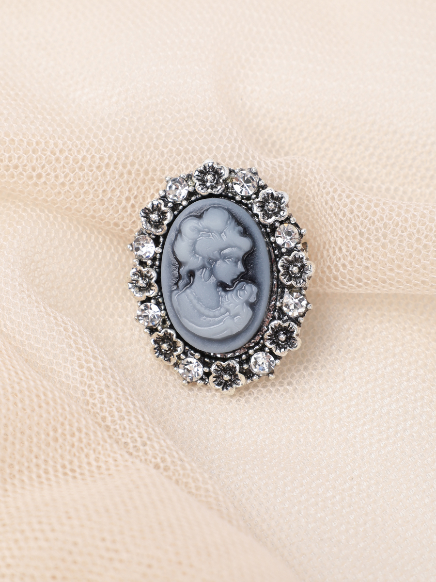 Брошь Камея / 6481 /уп 12/