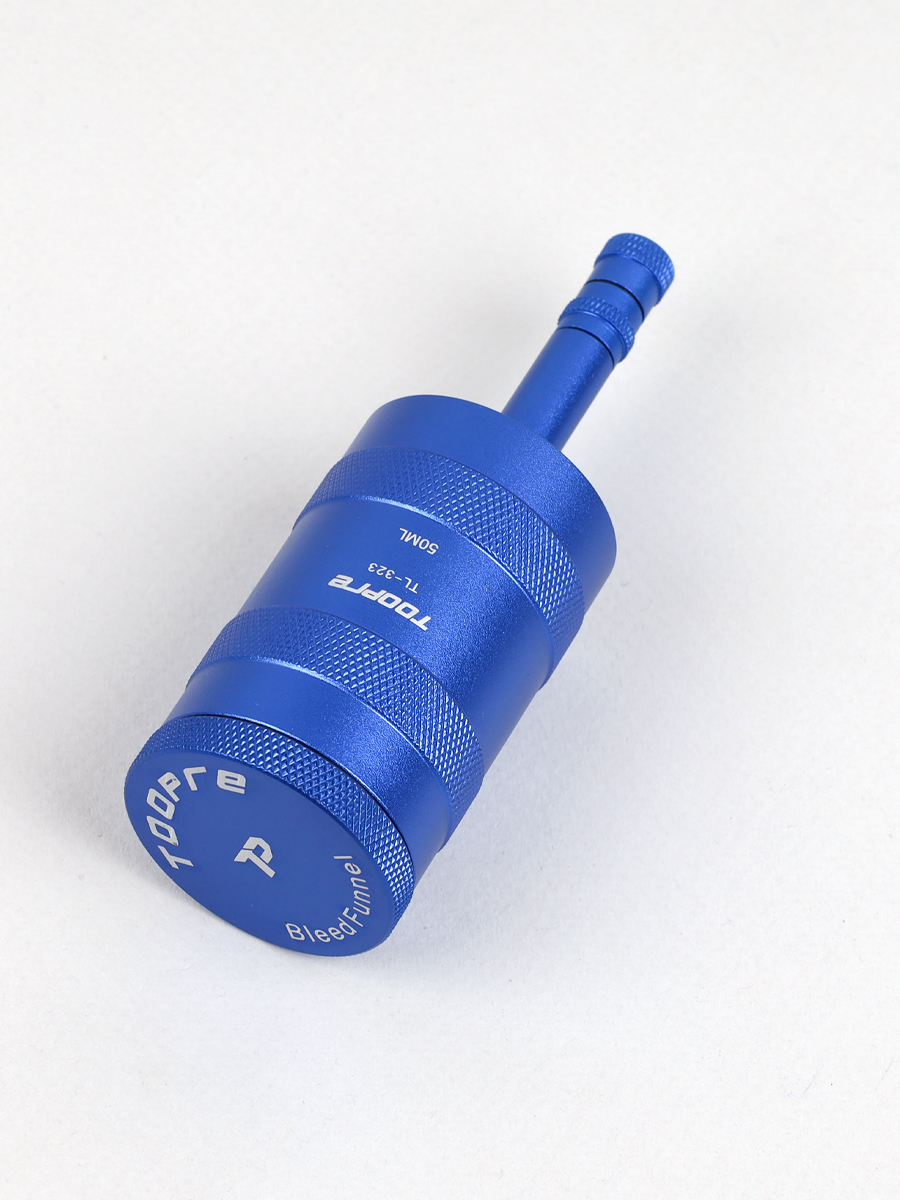 Бачок масляный для прокачки гидравлических тормозов TOOPRE TL-323/ 50мл / Алюминиевый /уп 100/