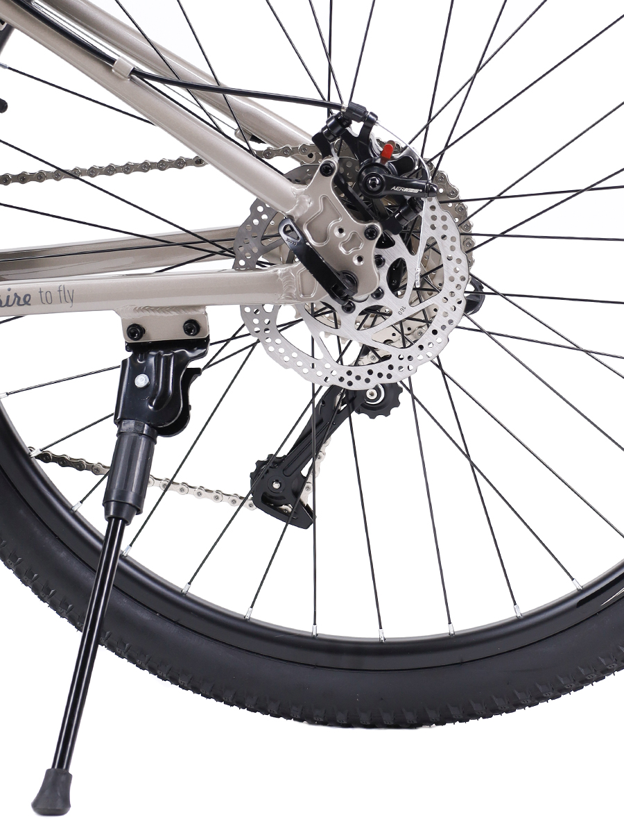 Велосипед 27,5" рама 17" 1x10sp COMIRON DESIRE серый тёплый