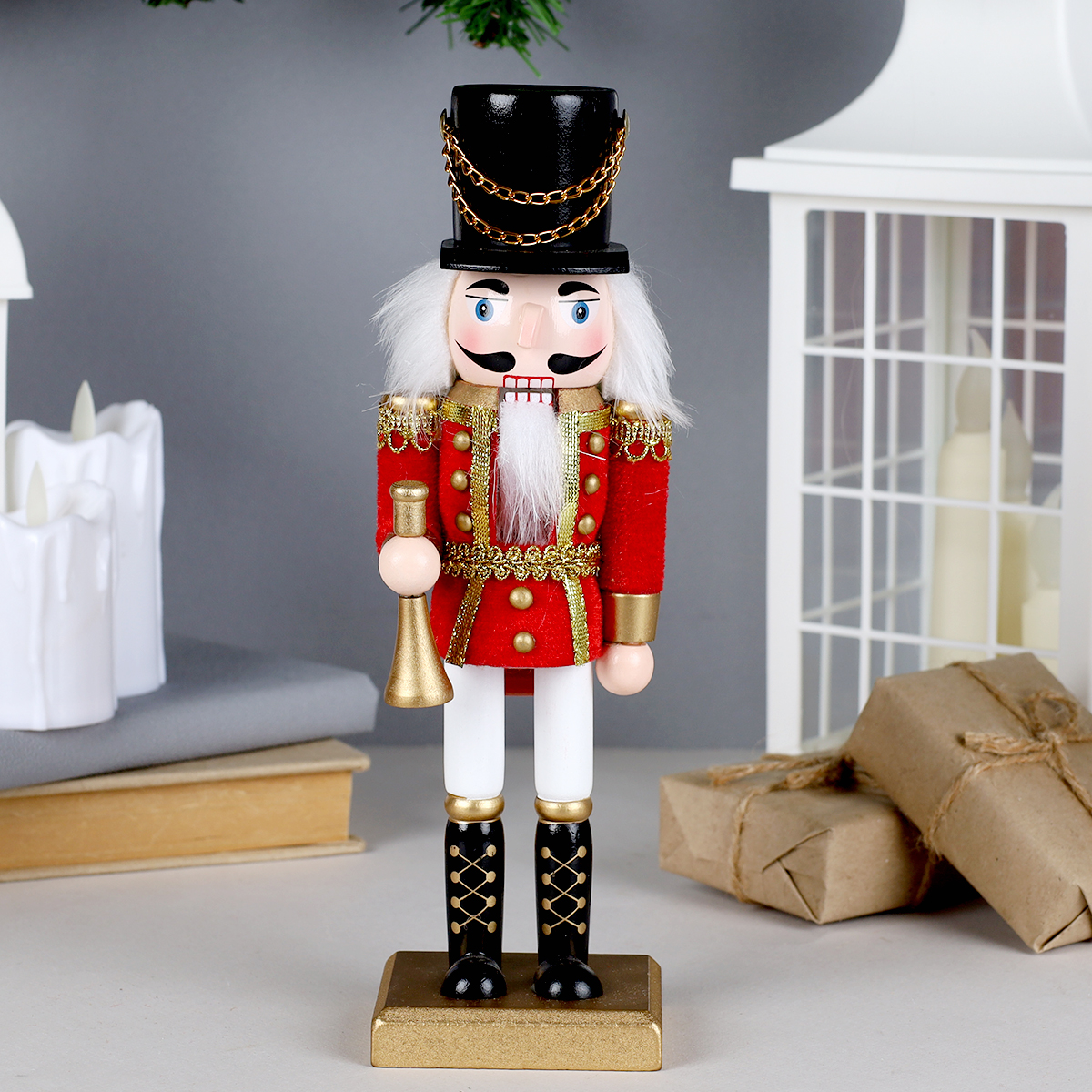 Новогоднее украшение Щелкунчик 25 см / TU-473 /уп 48/без выбора формы