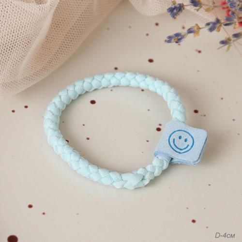 Резинка для волос / AJ2406-4 /уп 100/синяя