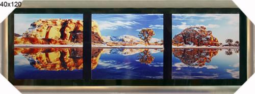 Постер в раме 40x120 HA-3803,04,05 / 4100B-147A /