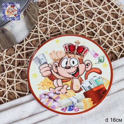 Подставка под горячее 16х16 см Богатства в дом / YX303 /уп 36/ Акция 