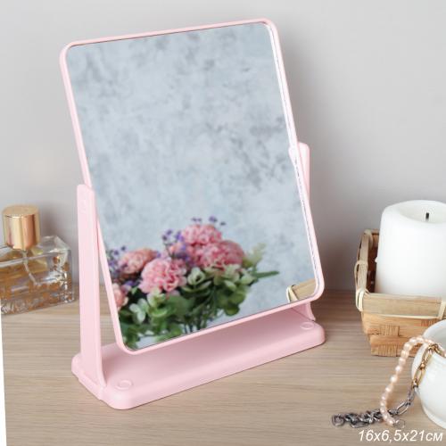 Зеркало настольное 20 см / 1042 /уп 60/микс