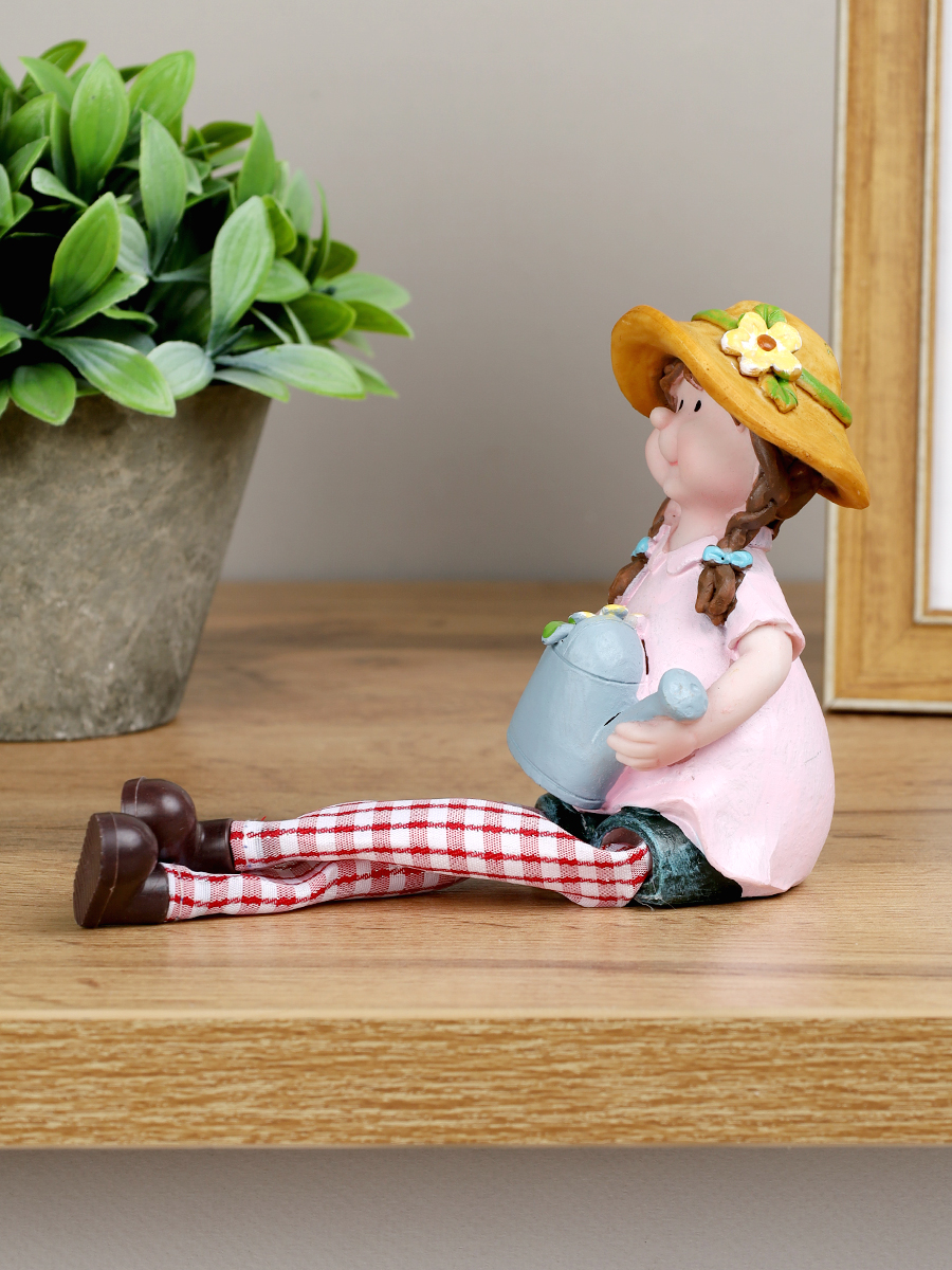 Фигурка Мальчик/Девочка висячие ножки 2 штуки набор / 2007 /уп 96/А