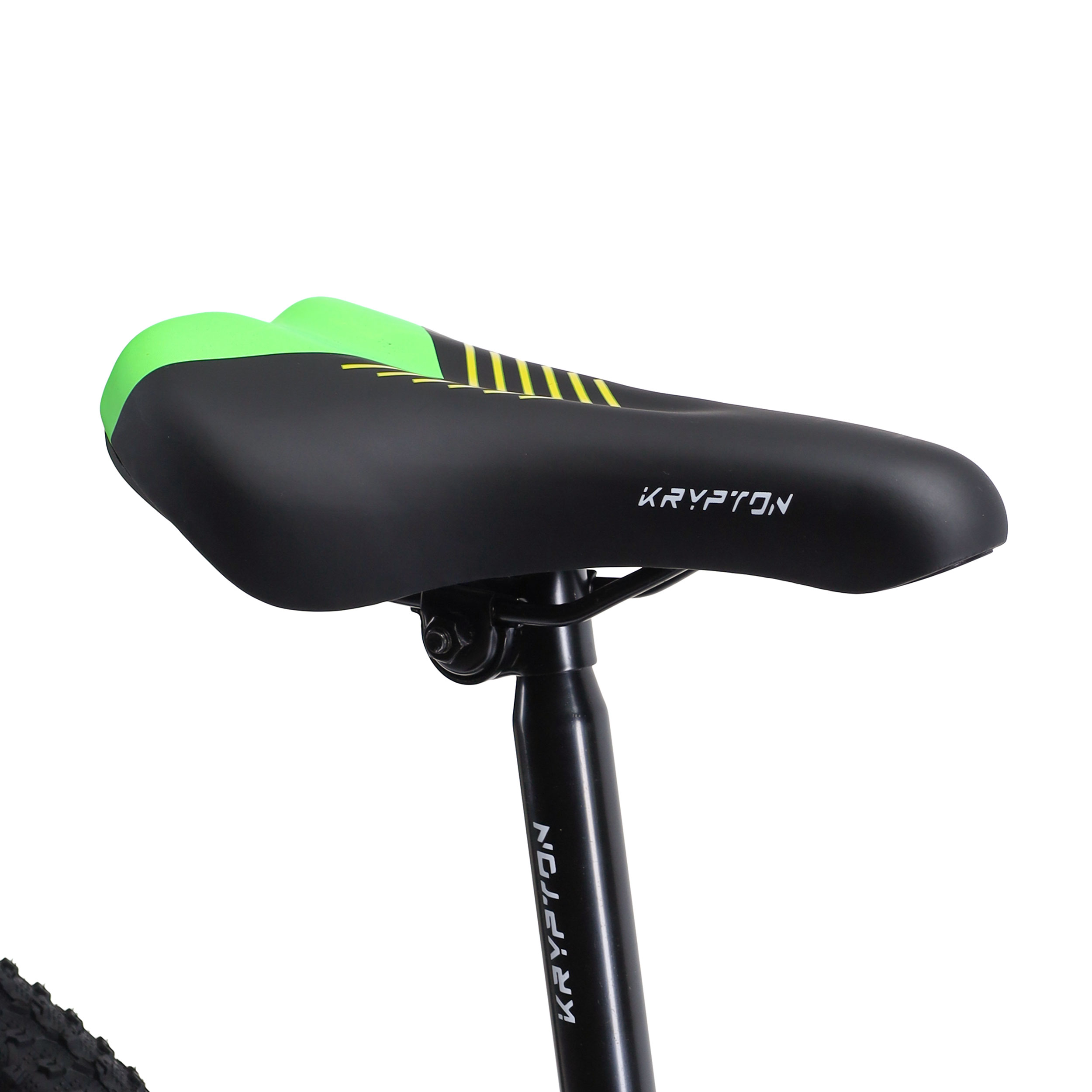 Велосипед 24" Krypton Hyperion KH10BGY24 7sp чёрный зелёный