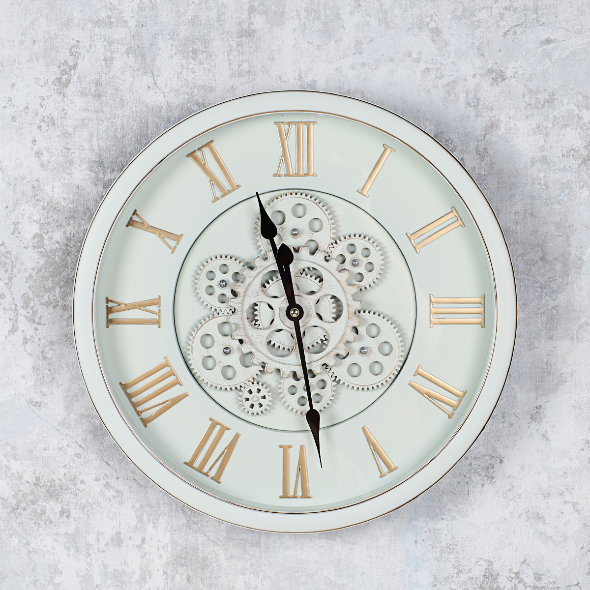 Часы настенные 39 см / 244-2 /уп 10/шестеренки