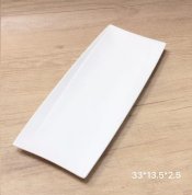 Блюдо прямоугольное 33х13х2 см / DR-85 /уп 39/