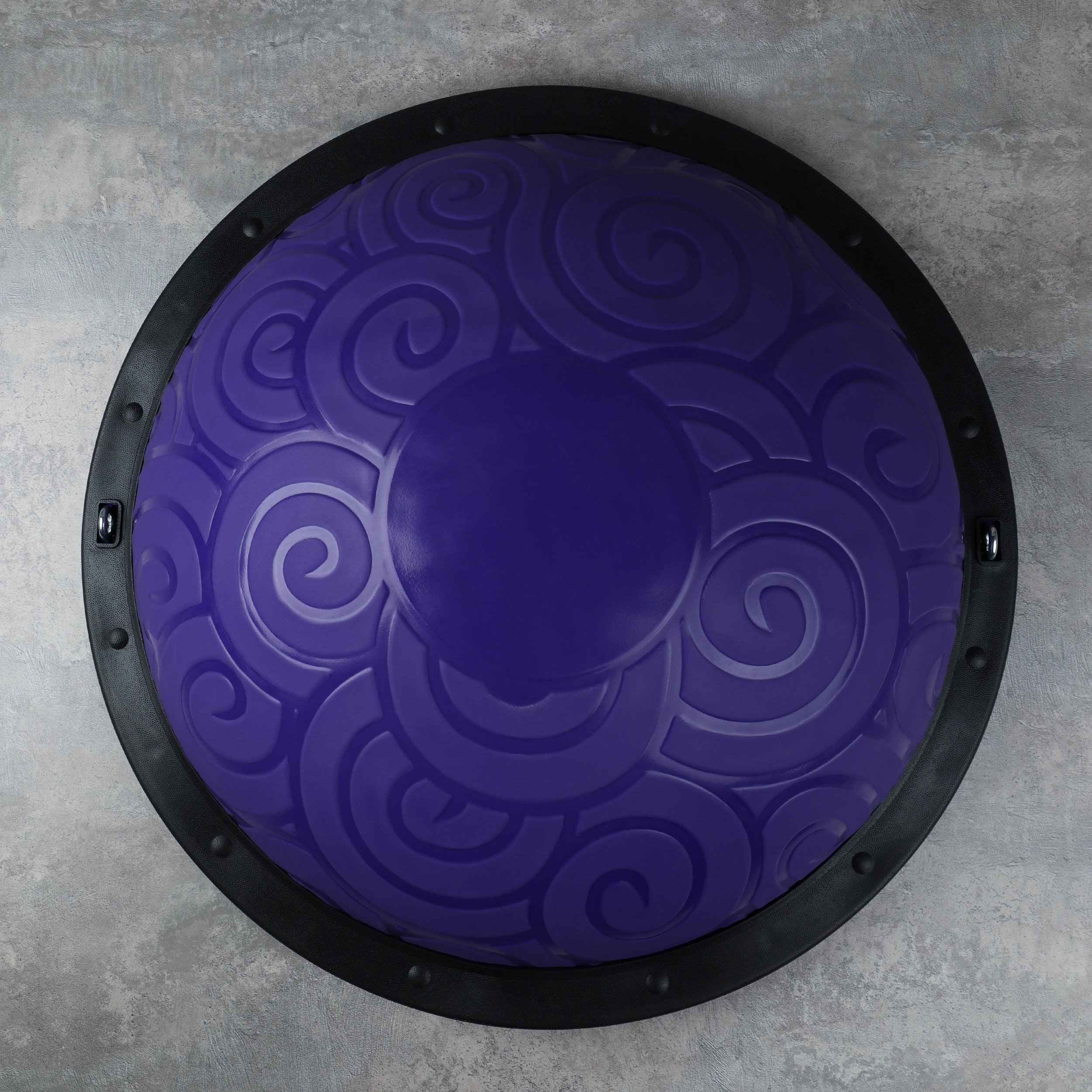 Полусфера балансировочная BOSU 58см Woohooo Curls эспандер, насос/ фиолетовый/ B58Cu-V/уп 5/