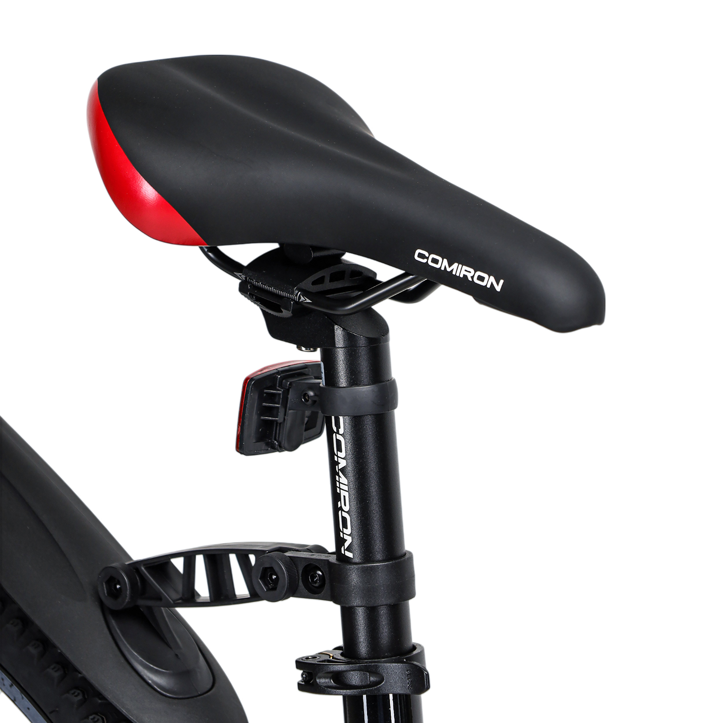 Велосипед 29" рама 19" 1x10sp 11-42T COMIRON GENESIS чёрный красный
