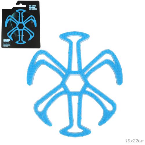 Подкладка для шлема велосипедного. Материал: TPE (Silicone). Размер средний. Вес 38.5гр. Синий