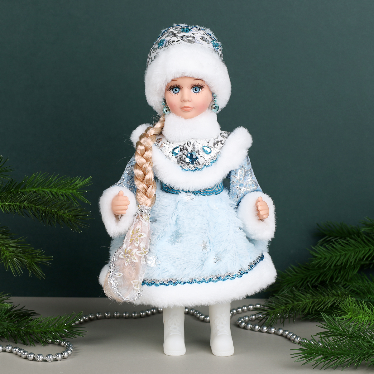 Фигурка Снегурочка 30 см / 21B56 /уп 36/