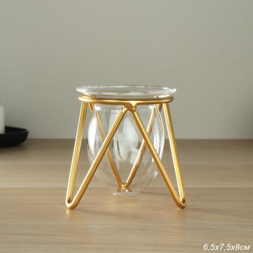 Ваза для цветов 6,5х7,5х8 см / WC-1035 /уп 100/