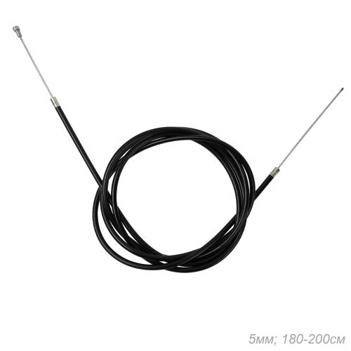 Трос тормозной с рубашкой, набор заднего колеса 5мм-180/200см.ROAD /уп 100/200/