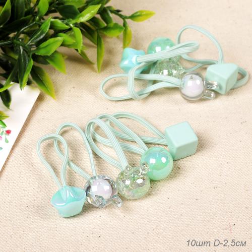 Резинка для волос 10 штук / YIW-59 /уп 1/