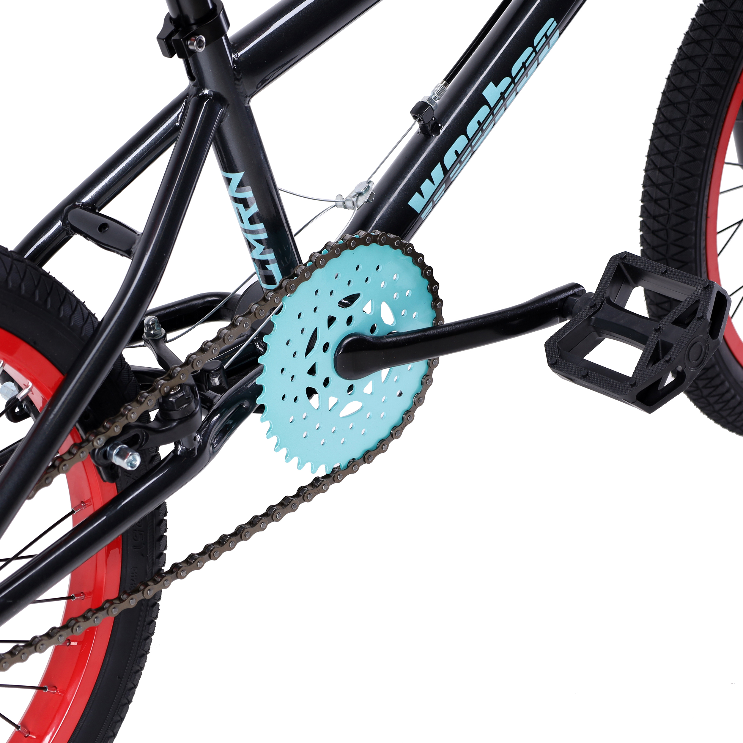 Велосипед BMX 18" COMIRON WOOHOO Рама 18" BLACK RED