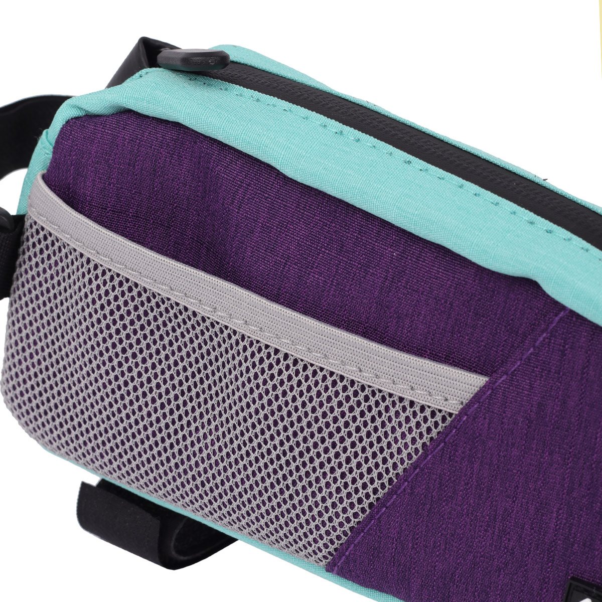 Сумка велосипедная на раму COMIRON, материал PU + Polyester, отделение на молнии, 22х5.5х10.5см, 77гр /уп 100/