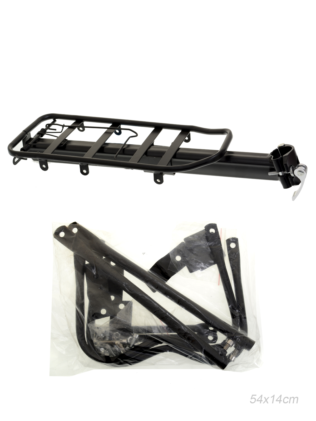 Багажник велосипедный 54х14 см с боковыми дугами /уп 10/