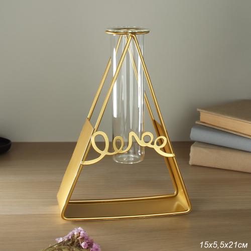 Ваза для цветов 21х6х15 см Любовь / WC-1037 /уп 36/