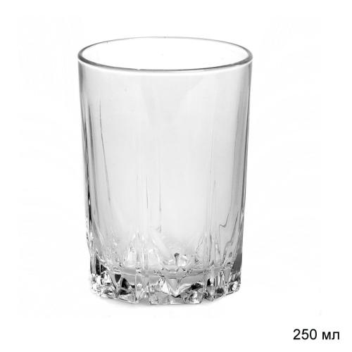 Стакан 250 мл Карат штучно / 52882SLB /уп.12/ 
