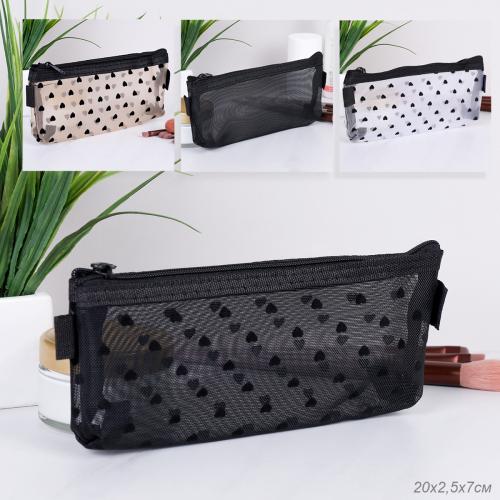 Косметичка 20х3х7 см / IU-24 /уп 300/