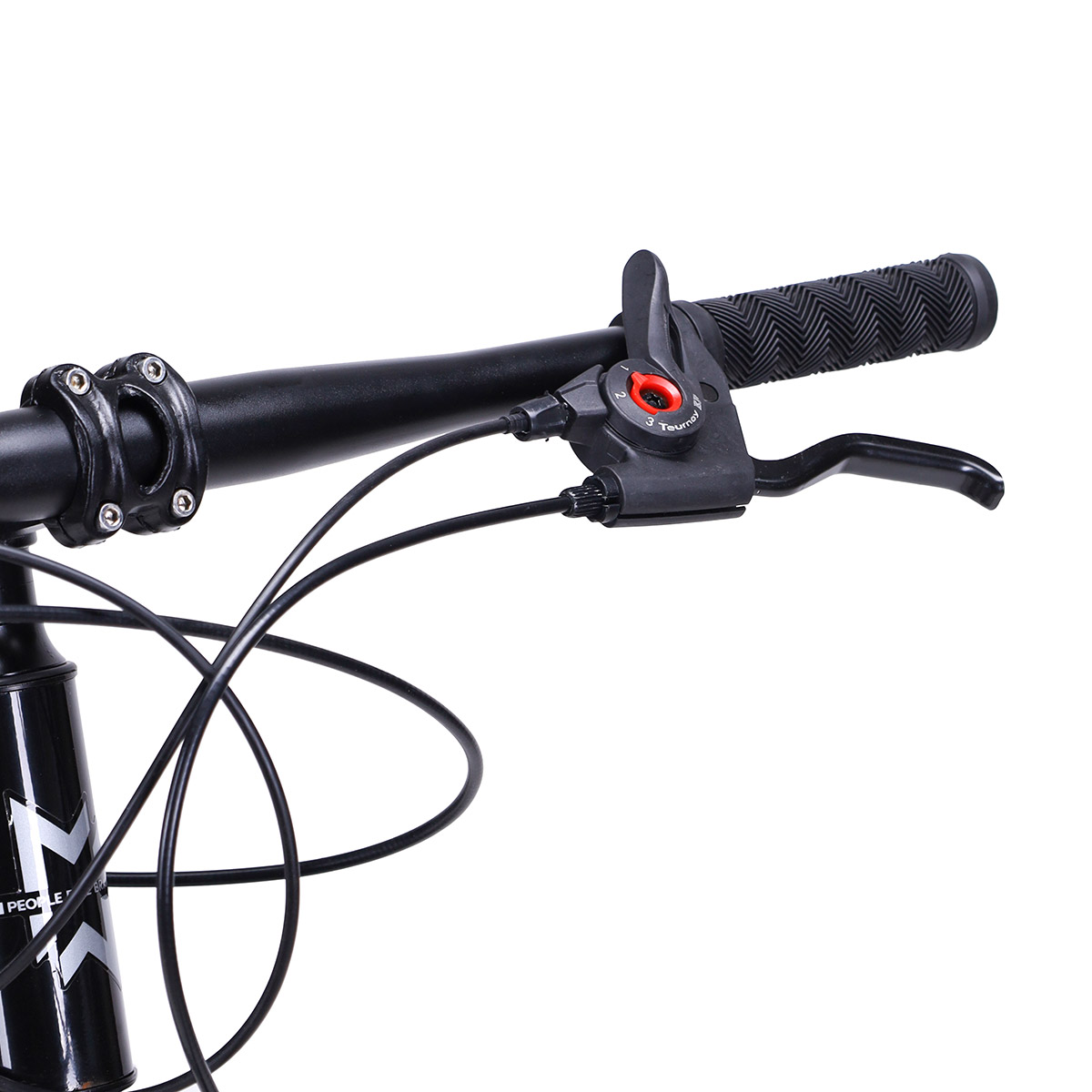 Велосипед 26" рама 17" 21sp MEGAWHEELS MOUNTAIN II чёрный-серый