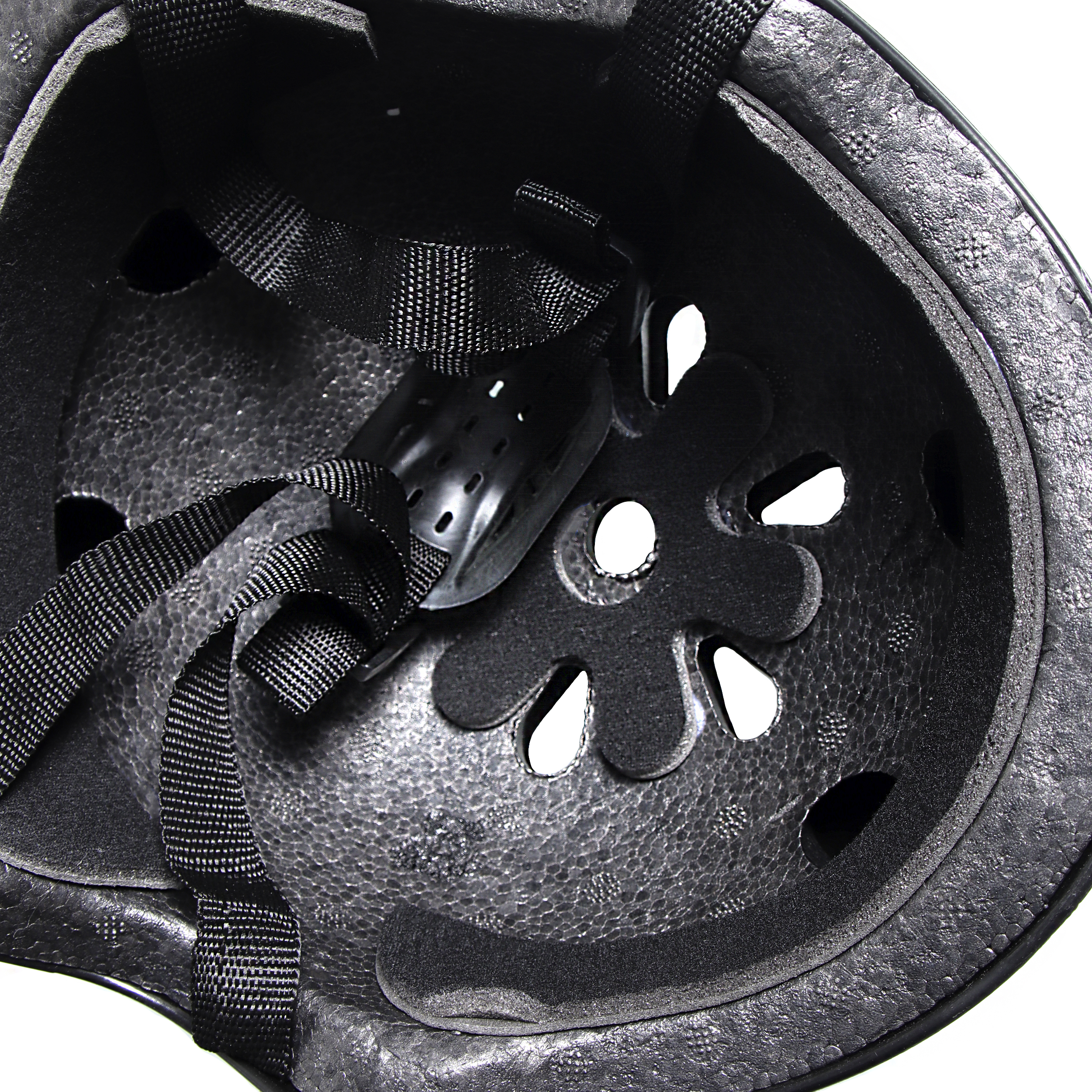 Шлем защитный. 4-16лет / Yan-1+1B / уп 50 / черный