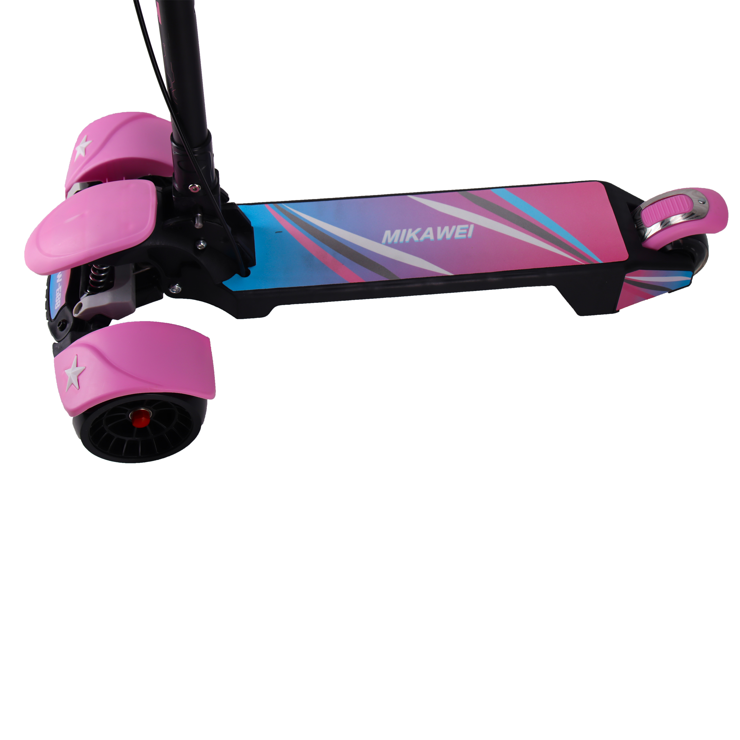 Самокат 3-х колесный / GT688P /уп 4/ розовый