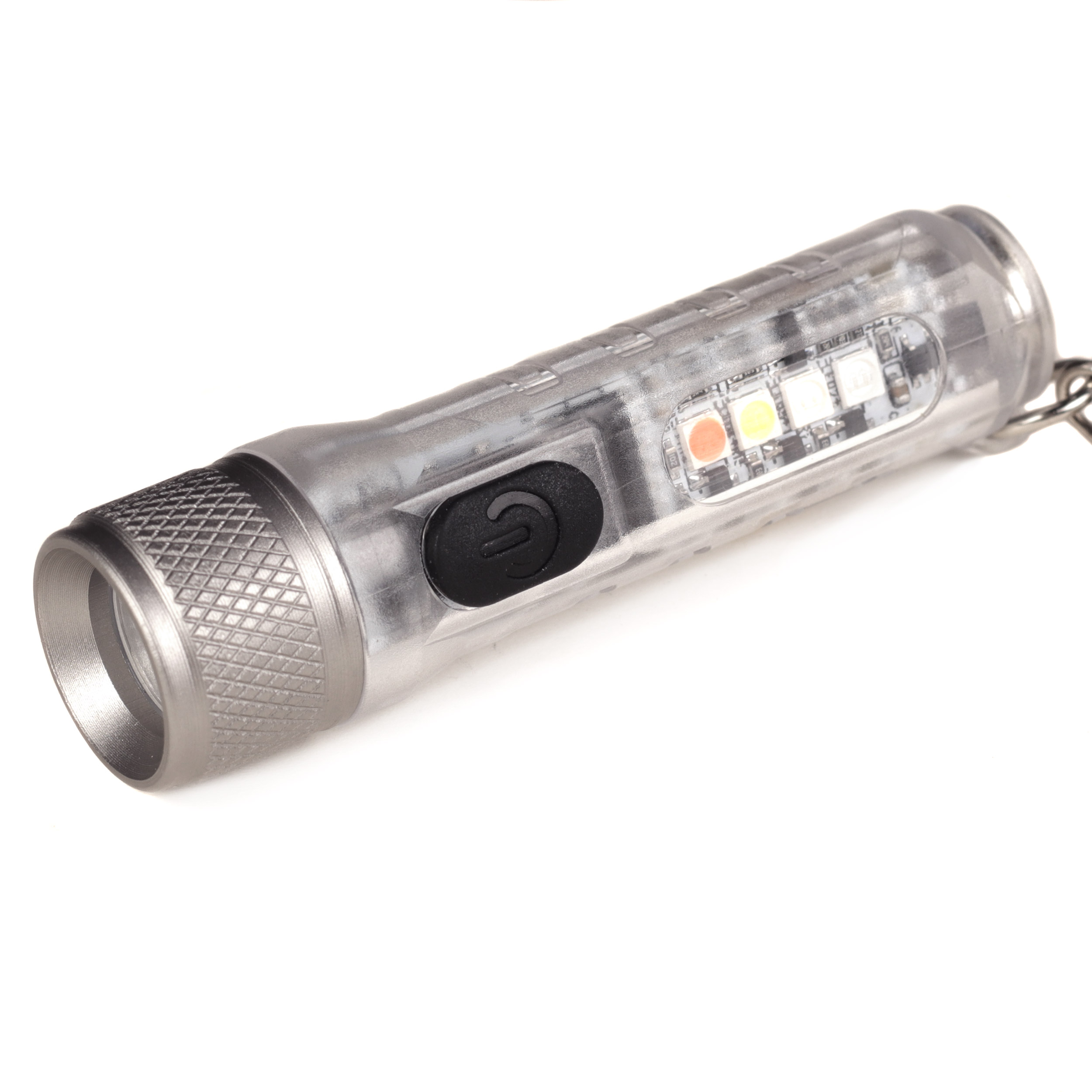 Фонарь универсальный COMIRON GEEK корпус: жёсткий ABS, IP65; свет: T20, 400lm +4COB, аккум: 300 mAh, USB Type-C; карабин, магнит 19г /уп 120/