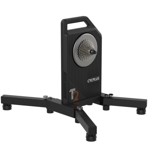 Велотренажер велостанок CYCPLUS TRAINER T2 интерактивный, с прямым приводом, складная конструкция X-type