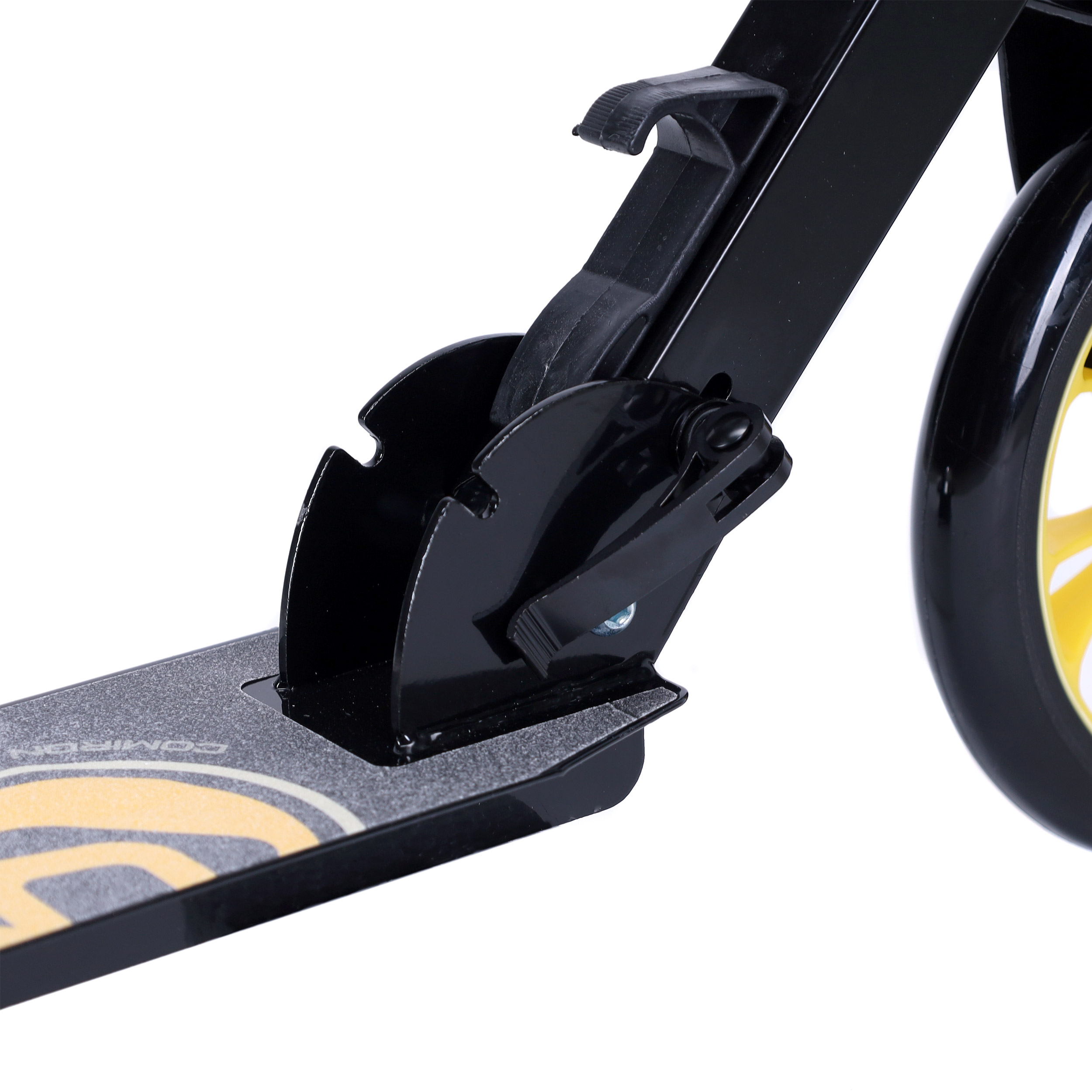 Самокат 2-х колесный COMIRON 200мм Comiron Team Speed Racing / GT23-R9 /уп 8/ жёлтый