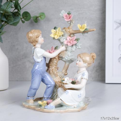 Статуэтка Дети 25 см / HW-А-12 /уп 16/