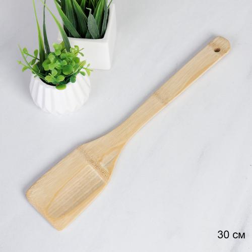 Лопатка деревянная кулинарная 30 см / LP30 /уп 500/