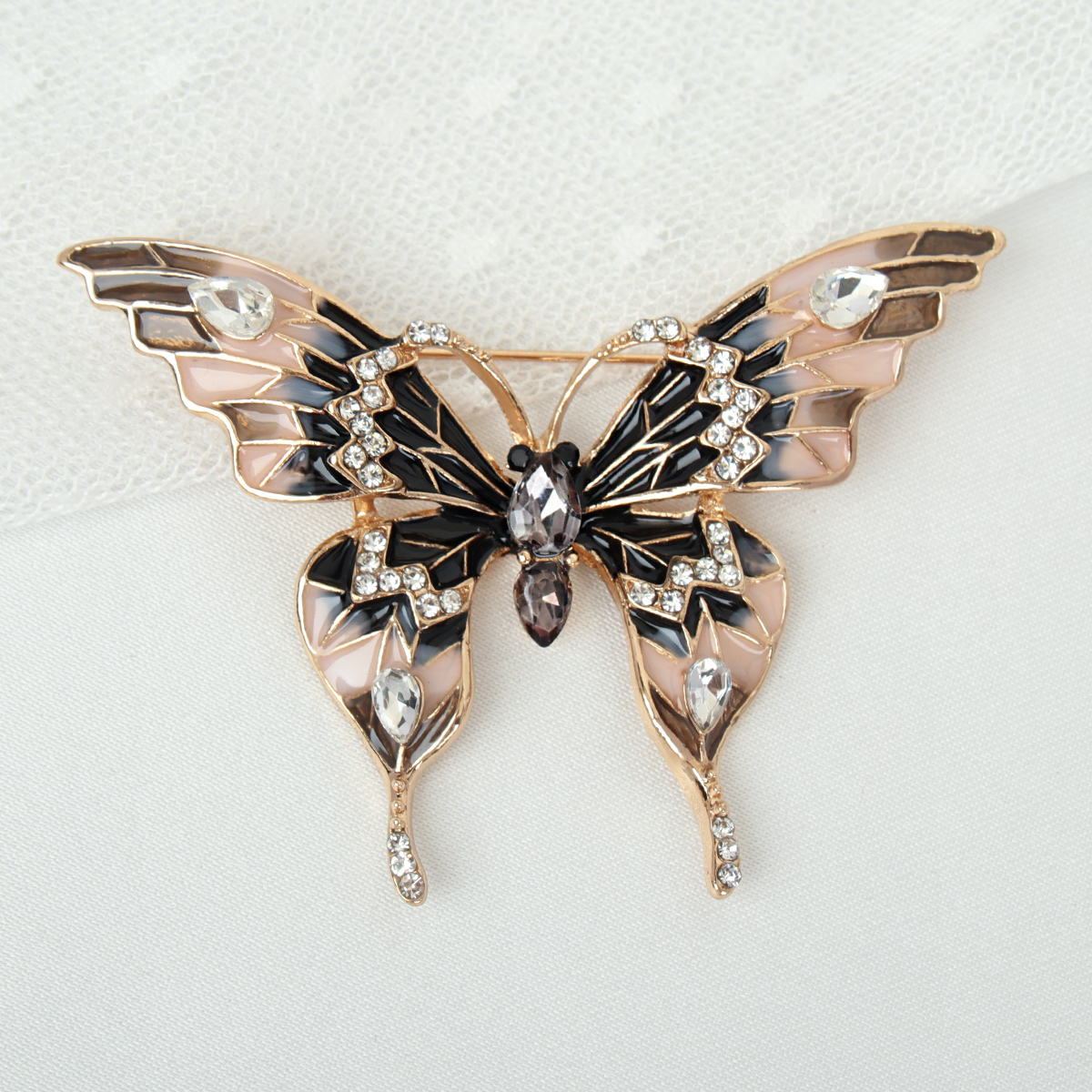 Брошь Бабочка / 3812 /уп 24/