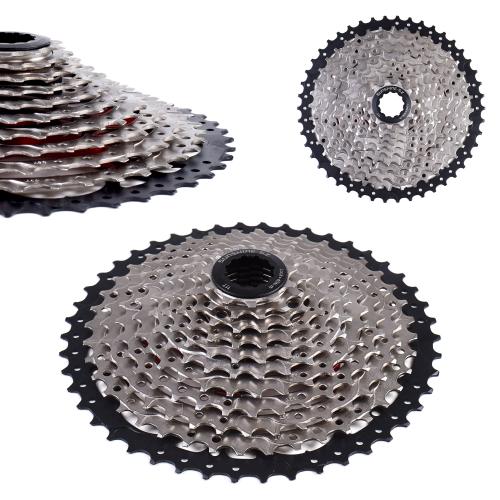 Кассета SUNSHINE MTB. 11 скоростей. 11-46T. HR11-46. никелиров. ALU паук. 560 г /уп 20/