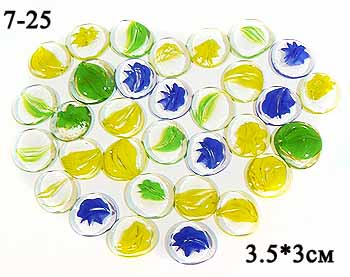 Декоративные камни 200г / 7-25 /уп 100/