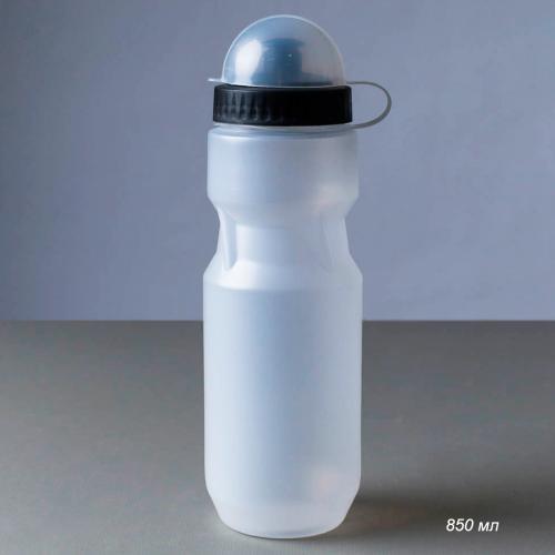 Бутылка для воды с пылевой крышкой "Element". Прозрачная. 850 мл. /711603 /FWEPE-26Dt / уп 1/ RF
