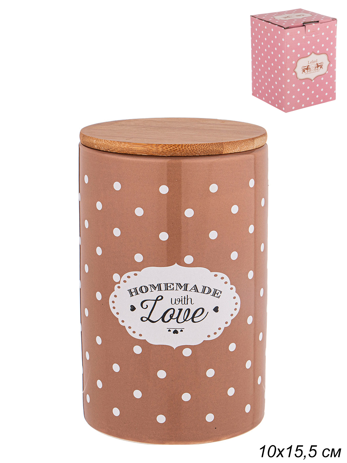 Подставка для столовых приборов Милый Прованс 10x15.5 см / 155-577 /уп 18/