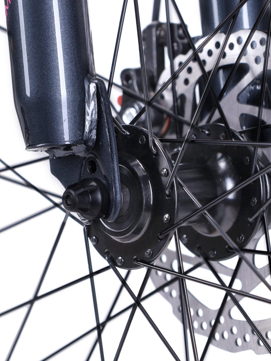 Велосипед 27,5" рама 17" 1х10sp COMIRON DESIRE розовый дымный